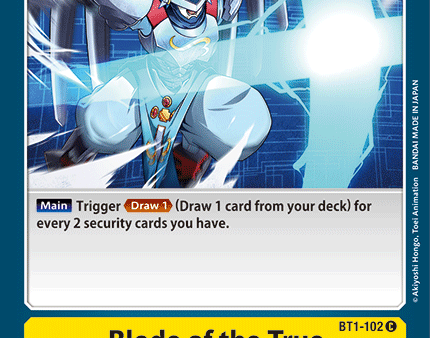 Blade of the True [BT1-102] [Release Special Booster Ver.1.0] on Sale