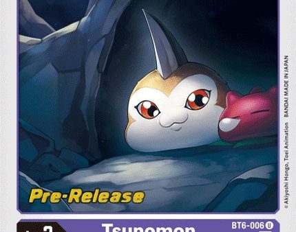 Tsunomon [BT6-006] [Double Diamond Pre-Release Cards] Online Sale