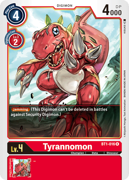 Tyrannomon [BT1-016] [Release Special Booster Ver.1.0] Online