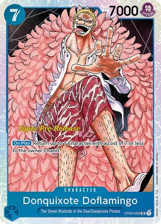 Donquixote Doflamingo - Super Pre-Release Starter Deck 3: The Seven Warlords of the Sea (ST-03 PRE) Cheap