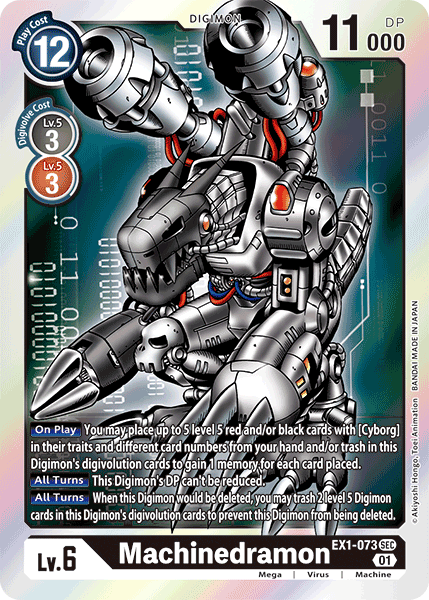 Machinedramon [EX1-073] [Classic Collection] Online Hot Sale