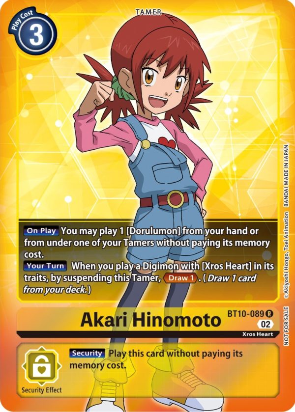 Akari Hinomoto [BT10-089] (Box Topper) [Xros Encounter] Online Sale