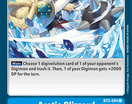 Arctic Blizzard [BT2-094] [Release Special Booster Ver.1.5] For Discount