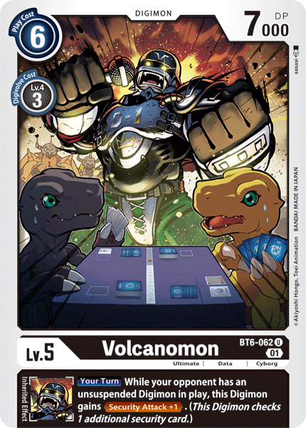 Volcanomon [BT6-062] [Double Diamond] Fashion