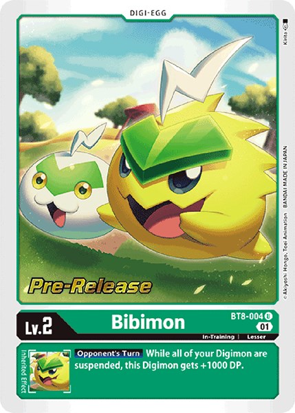 Bibimon [BT8-004] [New Awakening Pre-Release Cards] on Sale