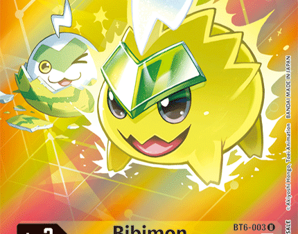 Bibimon [BT6-003] (Alternative Art - Box Topper) [Double Diamond] Fashion