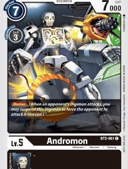 Andromon [BT2-061] (Double Diamond Pre-Release) [Release Special Booster Promos] For Sale