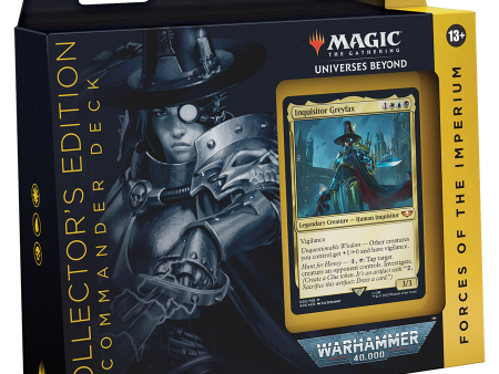 Warhammer 40,000 - Commander Deck (Forces of the Imperium - Collector s Edition) Discount