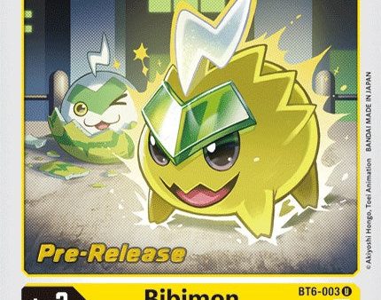 Bibimon [BT6-003] [Double Diamond Pre-Release Cards] Online Sale