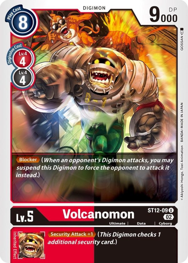 Volcanomon [ST12-09] [Starter Deck: Jesmon] Sale