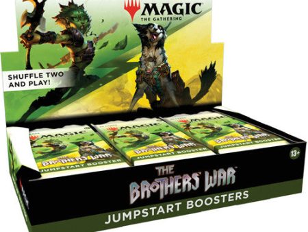 The Brothers  War - Jumpstart Booster Display Hot on Sale