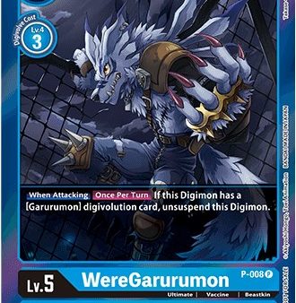 WereGarurumon [P-008] (Gift Box 2022) [Promotional Cards] Cheap