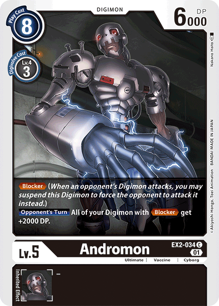 Andromon [EX2-034] [Digital Hazard] For Discount