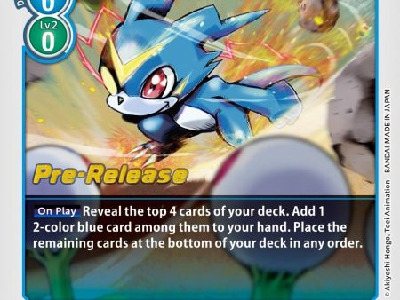 Veemon [BT8-021] [New Awakening Pre-Release Cards] Online Hot Sale