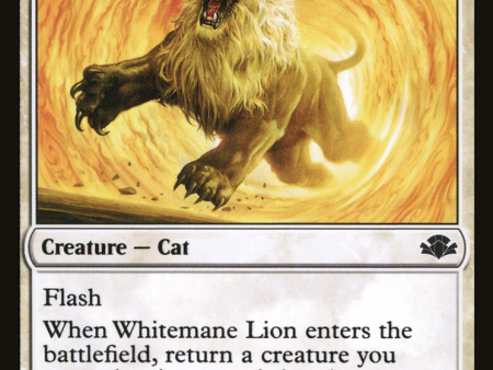 Whitemane Lion [Dominaria Remastered] For Discount