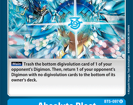 Absolute Blast [BT5-097] [Battle of Omni] Cheap