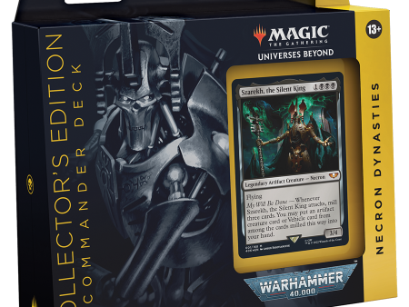 Warhammer 40,000 - Commander Deck (Necron Dynasties - Collector s Edition) Online