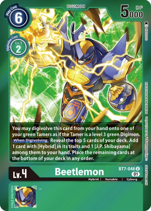 Beetlemon [BT7-046] (Event Pack 3) [Next Adventure Promos] Online Sale