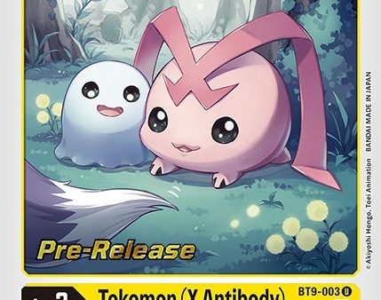 Tokomon (X Antibody) [BT9-003] [X Record Pre-Release Promos] Cheap