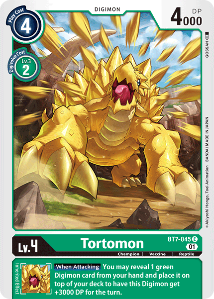 Tortomon [BT7-045] [Next Adventure] For Cheap