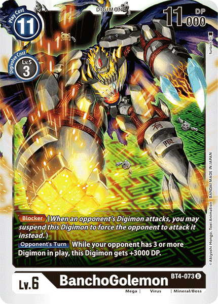 BanchoGolemon [BT4-073] [Great Legend] For Discount