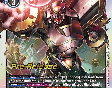 Alphamon [BT9-066] [X Record Pre-Release Promos] Supply