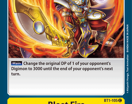 Blast Fire [BT1-105] [Release Special Booster Ver.1.0] Cheap