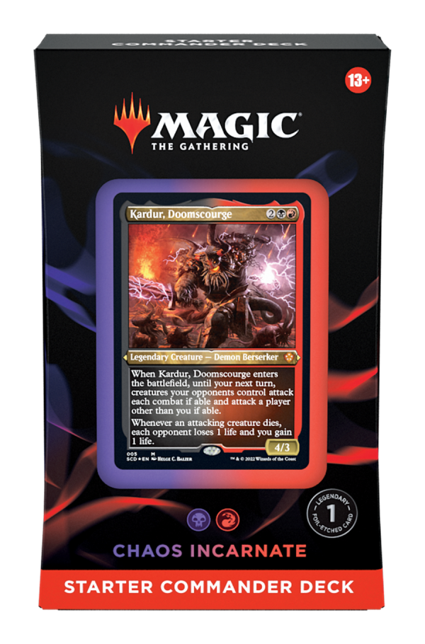 Starter Commander Deck (Chaos Incarnate) Cheap