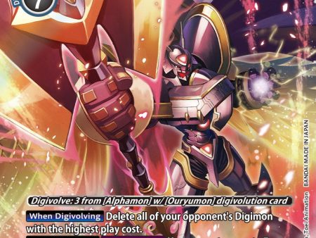 Alphamon: Ouryuken [BT9-111] (Alternate Art) [X Record] Online