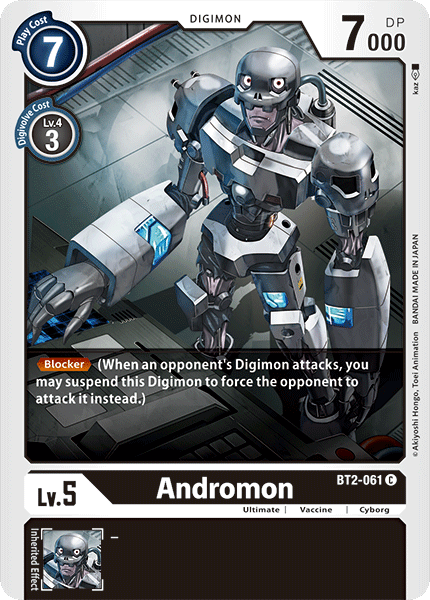 Andromon [BT2-061] [Release Special Booster Ver.1.0] For Sale