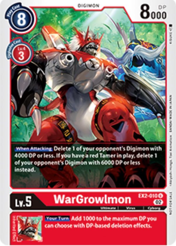 WarGrowlmon [EX2-010] (Tamer Party Vol. 6 Promo) [Digital Hazard Promos] Fashion