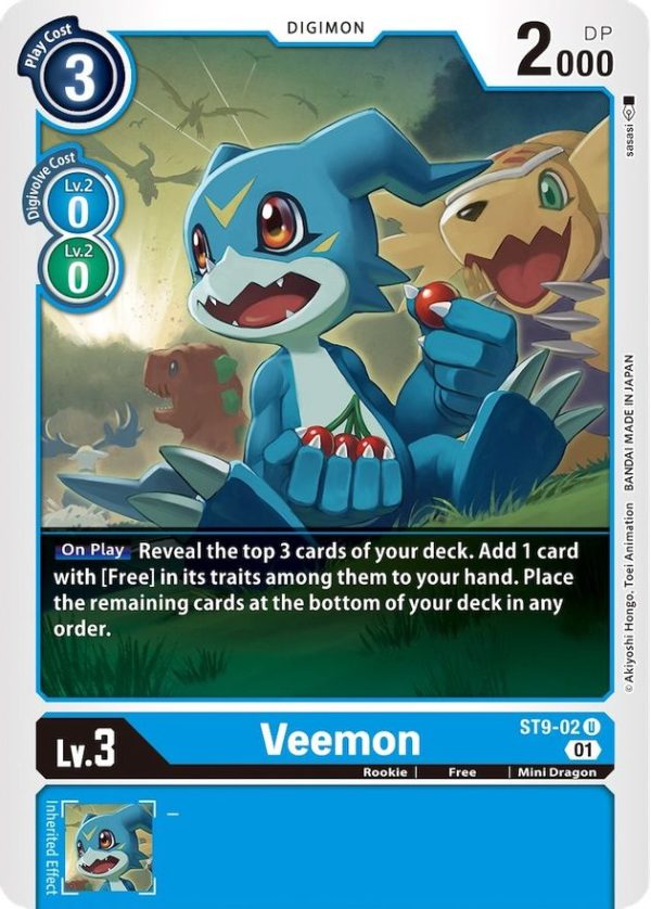 Veemon [ST9-02] [Starter Deck: Ultimate Ancient Dragon] For Sale