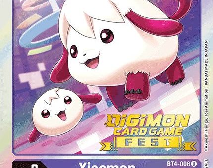 Xiaomon [BT4-006] (Digimon Card Game Fest 2022) [Great Legend Promos] Online now