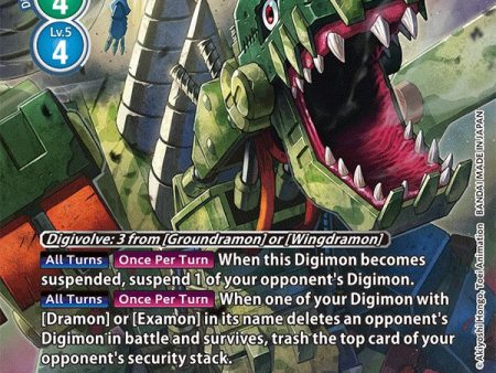 Breakdramon [EX3-044] (Alternate Art) [Draconic Roar] For Discount