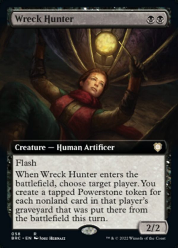 Wreck Hunter (Extended Art) [The Brothers  War Commander] For Cheap