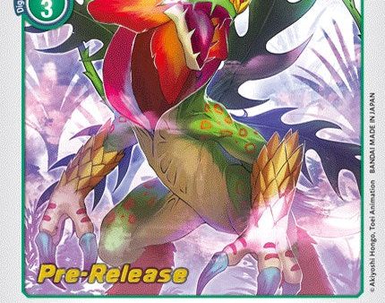 Toropiamon [BT6-051] [Double Diamond Pre-Release Cards] on Sale