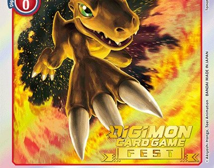 Agumon [P-009] (Digimon Card Game Fest 2022) [Promotional Cards] Cheap