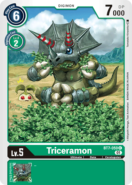 Triceramon [BT7-050] [Next Adventure] Fashion